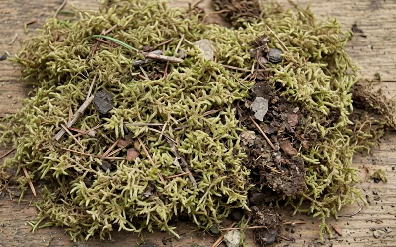 Low quality moss